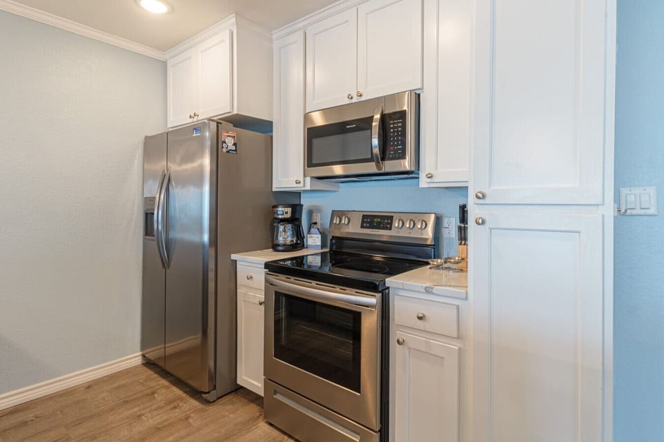 Modern stainless kitchen