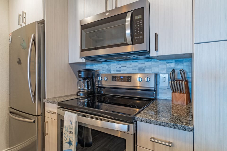Stainless steel appliances