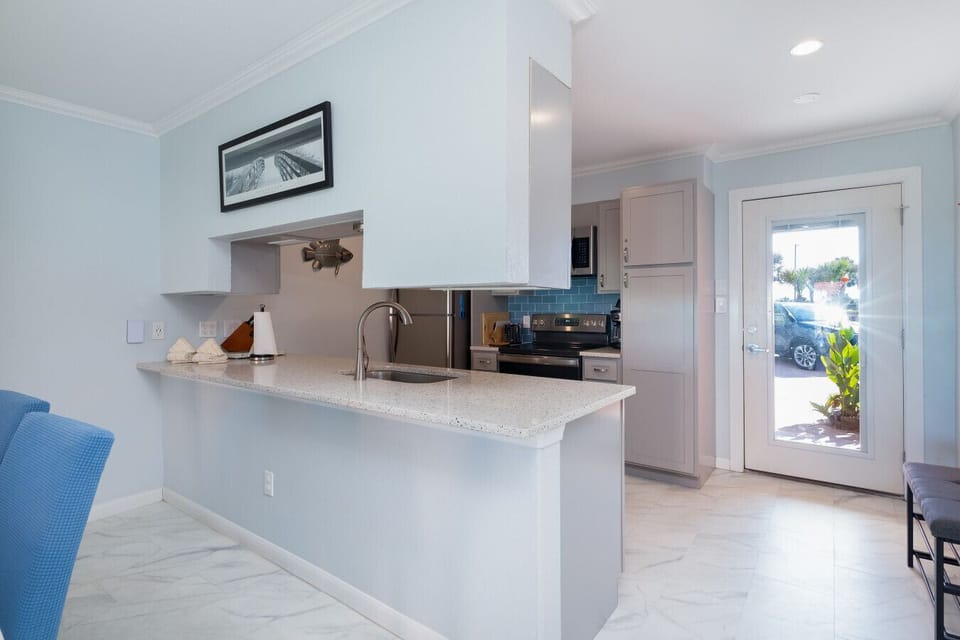 Open kitchen layout