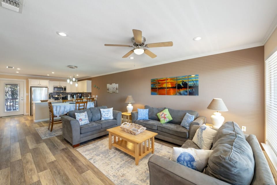 Open-Concept Living Area