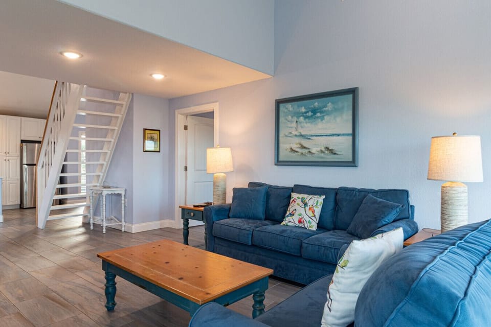 Spacious open living area