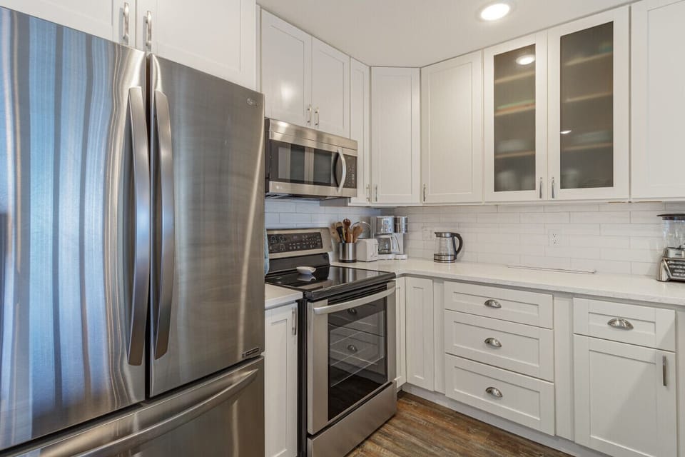 Stainless steel appliances