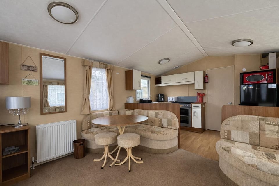Enjoy the convenience of a fully equipped kitchen in your Essex holiday home, perfect for creating family meals after a day of exploring