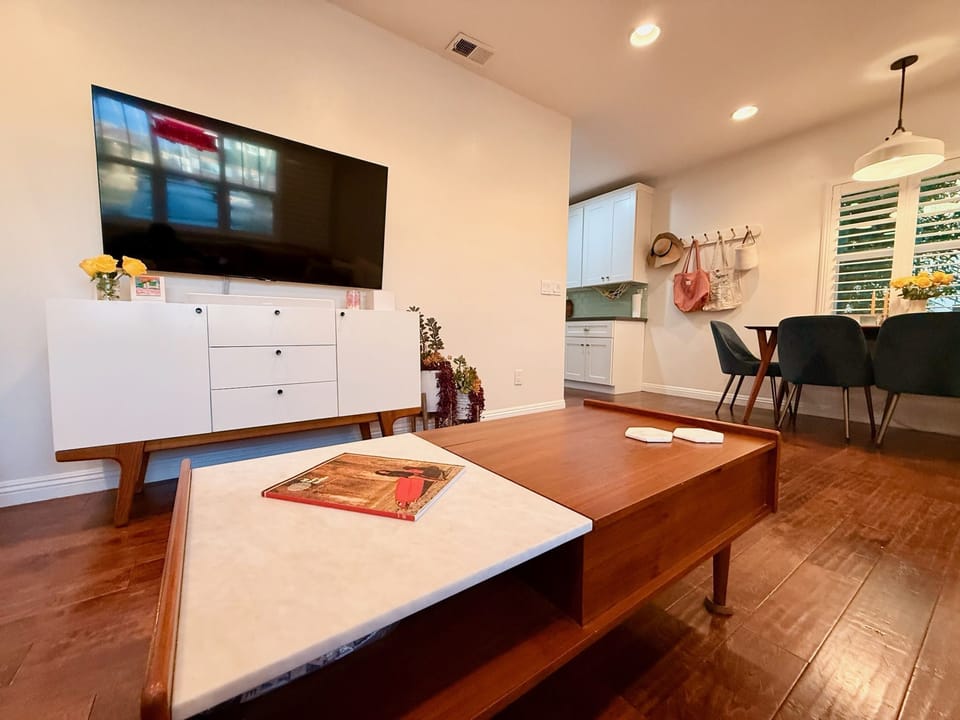 Living Room & Dining