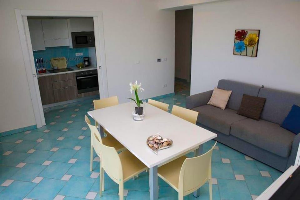 Kitchen and dining area