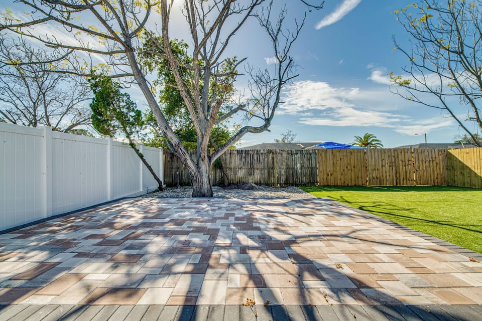 Backyard w/ Patio