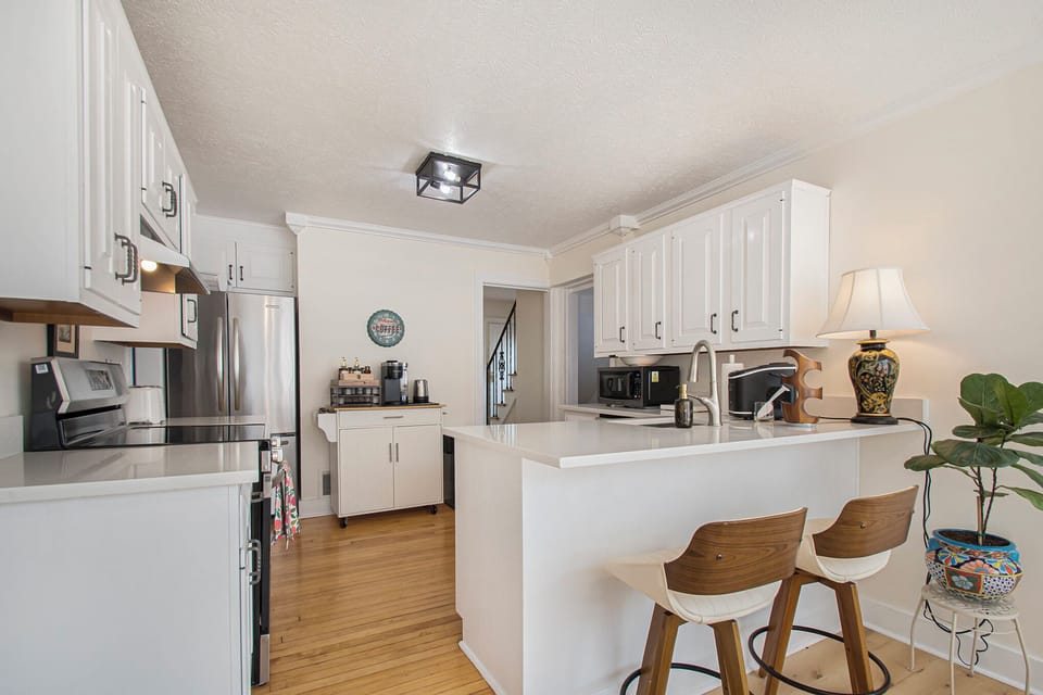 Bar counter seat two.