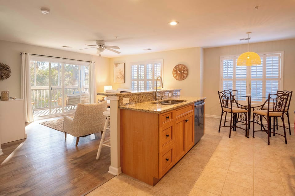 Beautiful, Open Kitchen and Living Area