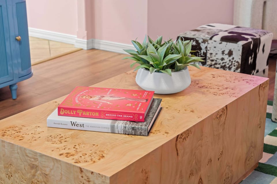 Extra Dolly details around the house will make your stay that much sweeter!