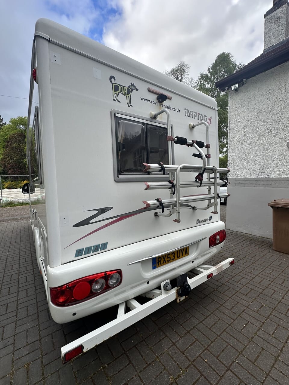 Rear side