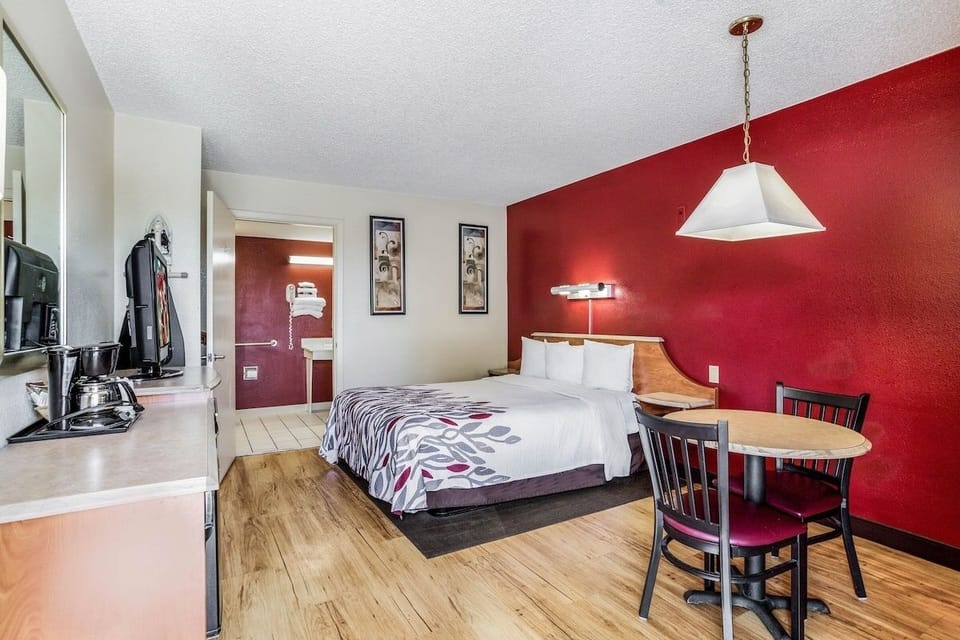 Bedroom. Interior and views may vary based on location and availability.