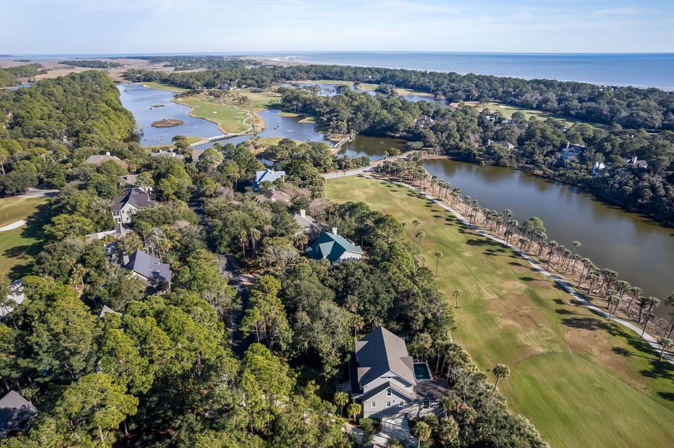 Aerial View of Home
