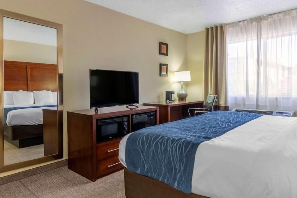 Kick back with your favorite show and easy in-room snacks.