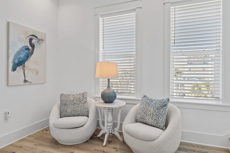 Relax in the sitting area perched between 3 King bedrooms on the 2nd floor.