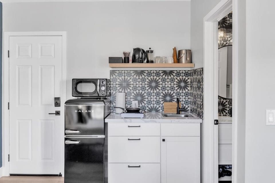 Your own kitchenette in the unit