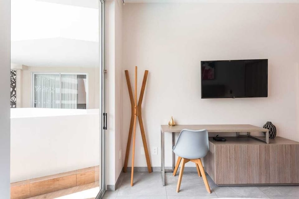 It's not just a room, but an excellent place to work... if that's what you prefer.