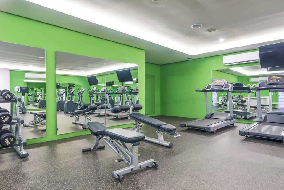Modern gym; stay fit during your stay.