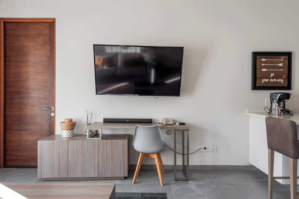 Work & relax in your stylish space.