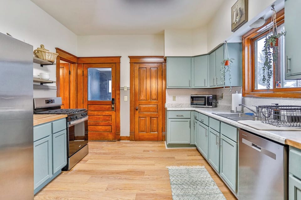 Enjoy natural light, classic wood trim, and a warm, functional layout perfect for home-cooked meals.