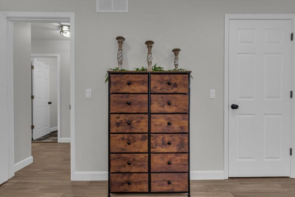 No living out of suitcases here