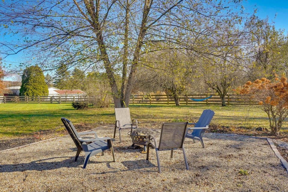 Backyard | Fire Pit | Hammock Views