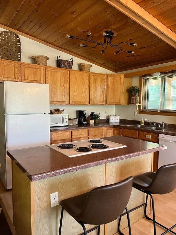 Fully equipped kitchen