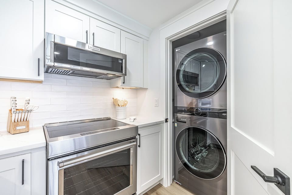 Washer and dryer