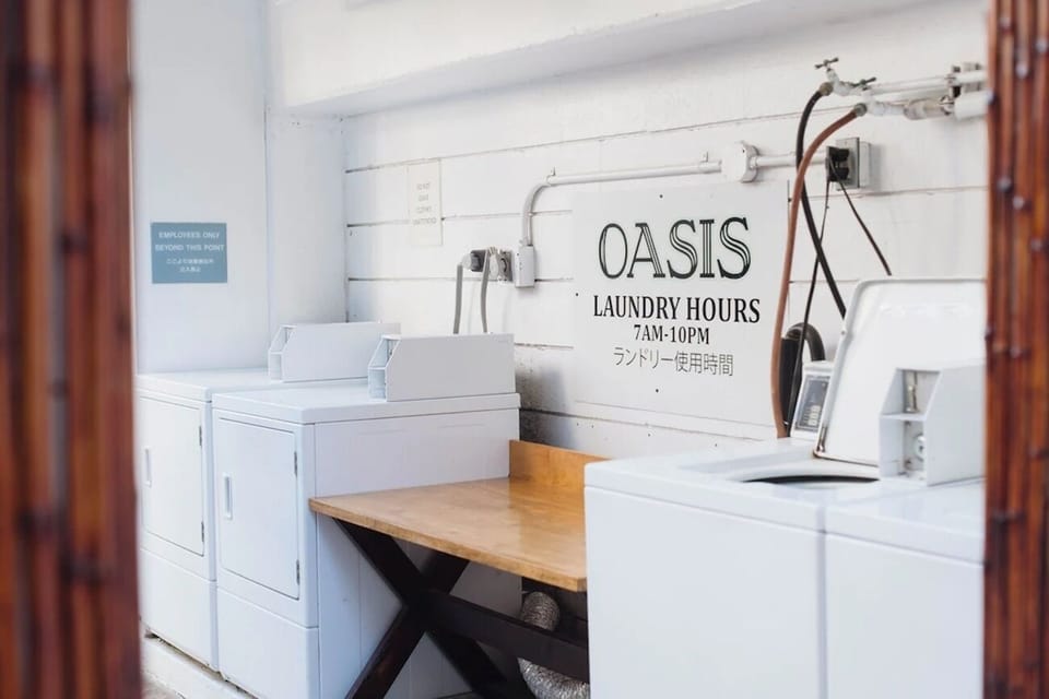Freshen up essentials anytime with convenient on-site laundry facilities