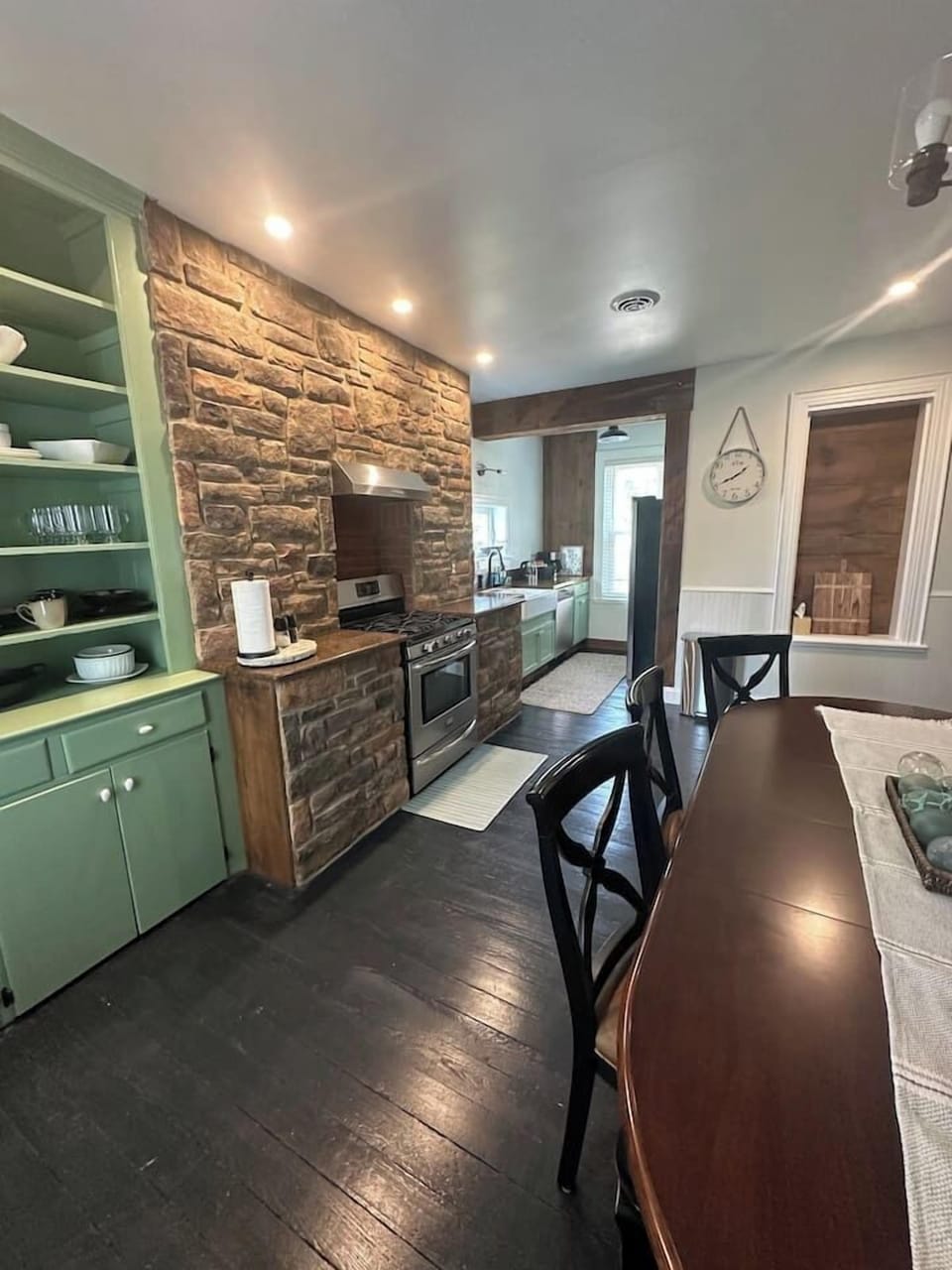 Fully stocked with cookware, dishes, and utensils