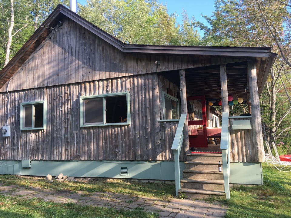 Driveway side of camp