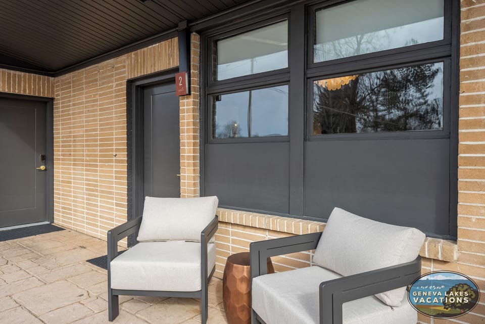 Outside seating area