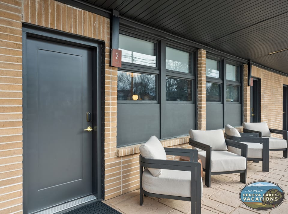 Outside seating area