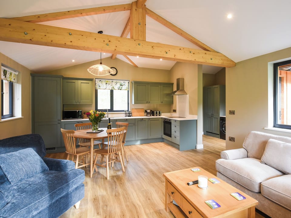 Open plan living space | Oakwood Lodge - Pen-y-Lan Lodges, Welshpool