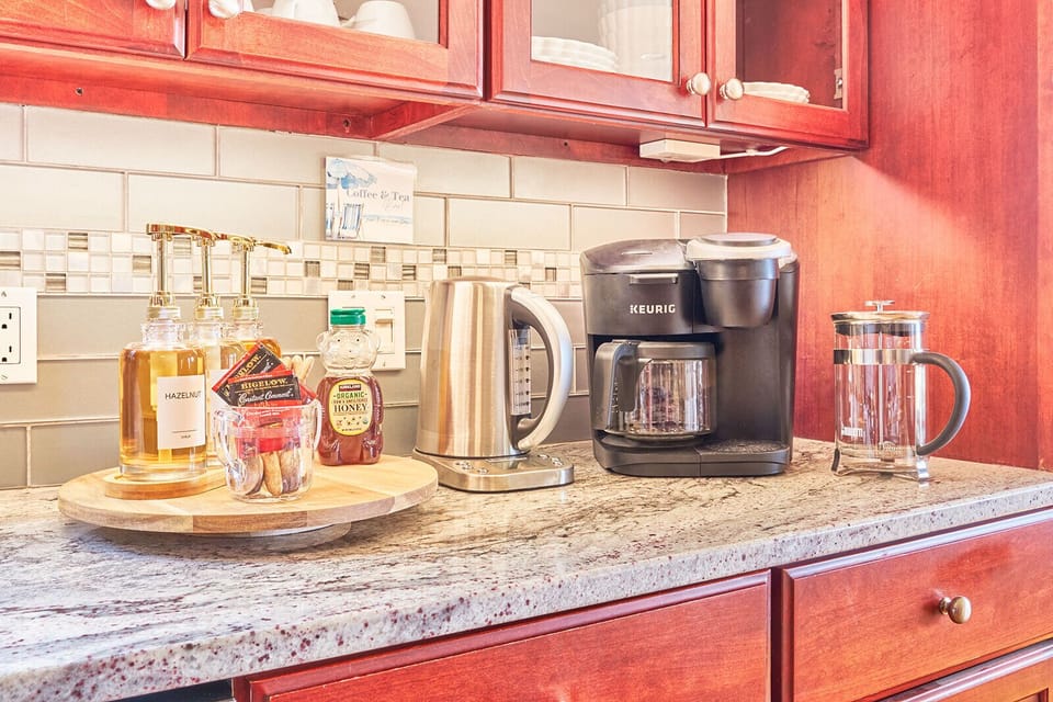 Get your morning started right with a full coffee bar