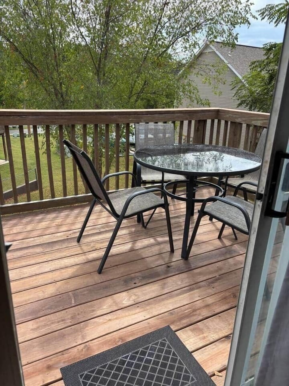 Balcony deck