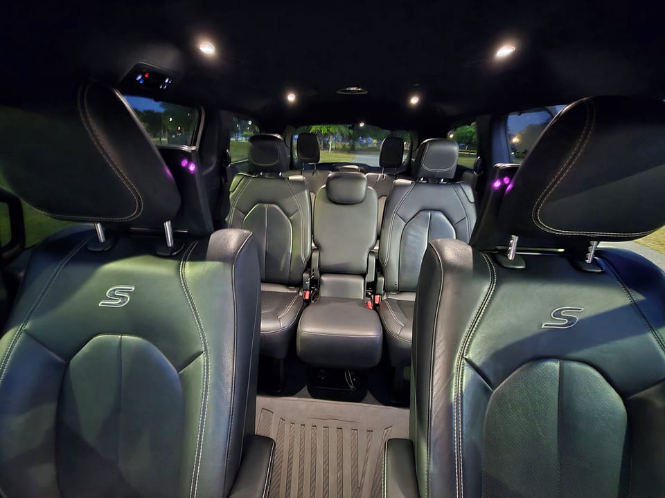 2021 Chrysler minivan available through Turo—spacious