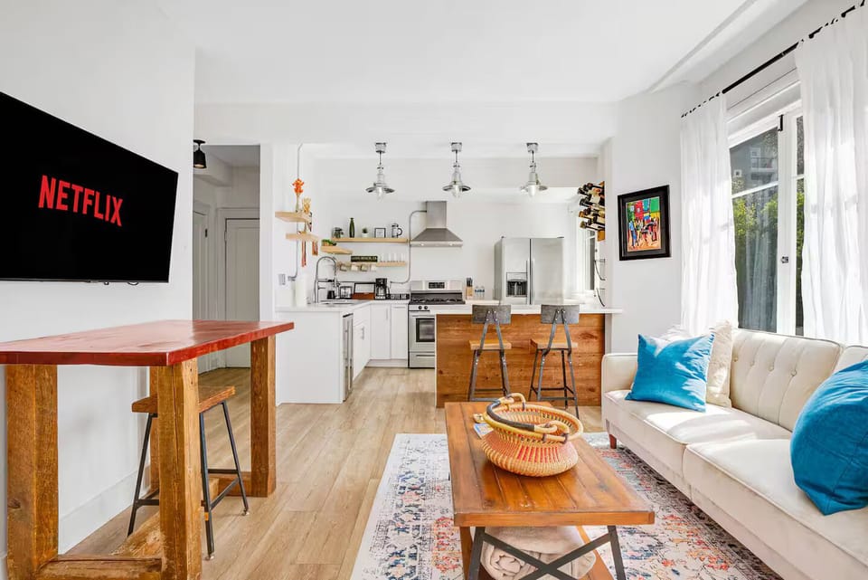Living Room and Kitchen