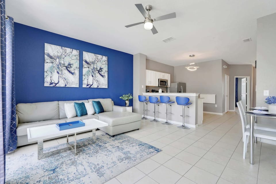 Meet the heart of the house. Our living room is all about big laughs, comfy naps, and the kind of downtime that makes vacations unforgettable.