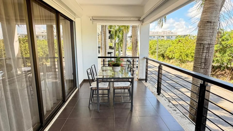 Enjoy a breezy, quiet and peaceful balcony.