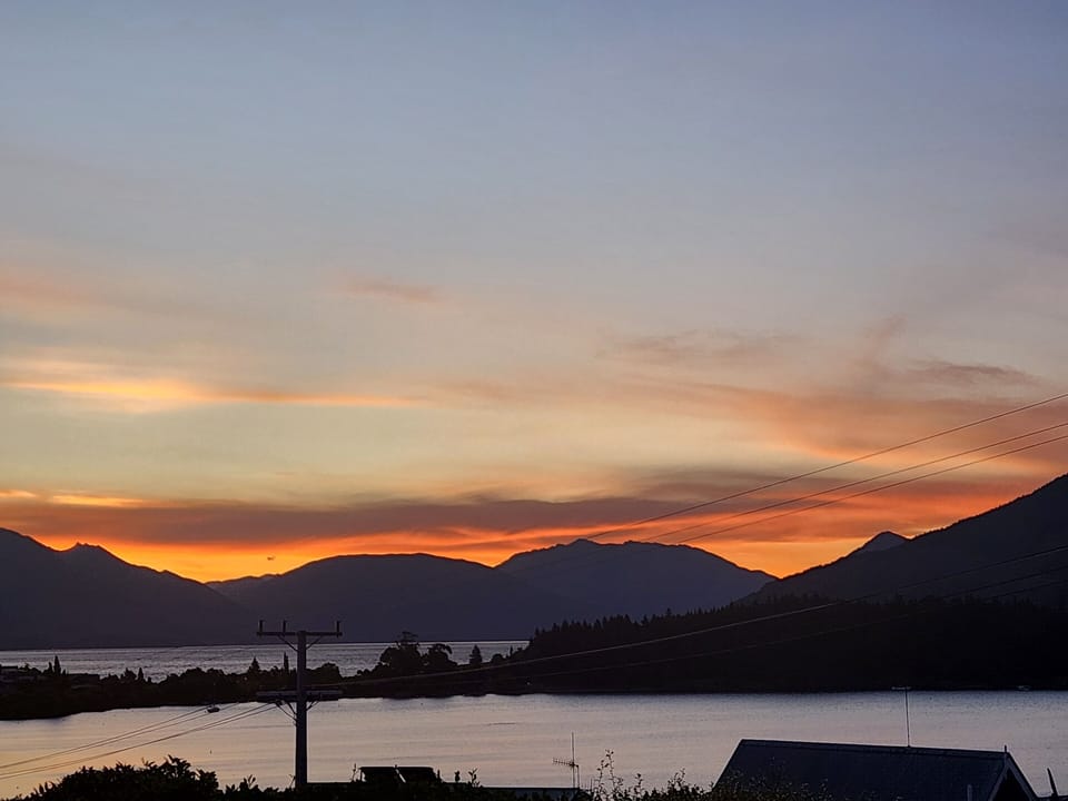 Sunset from front deck