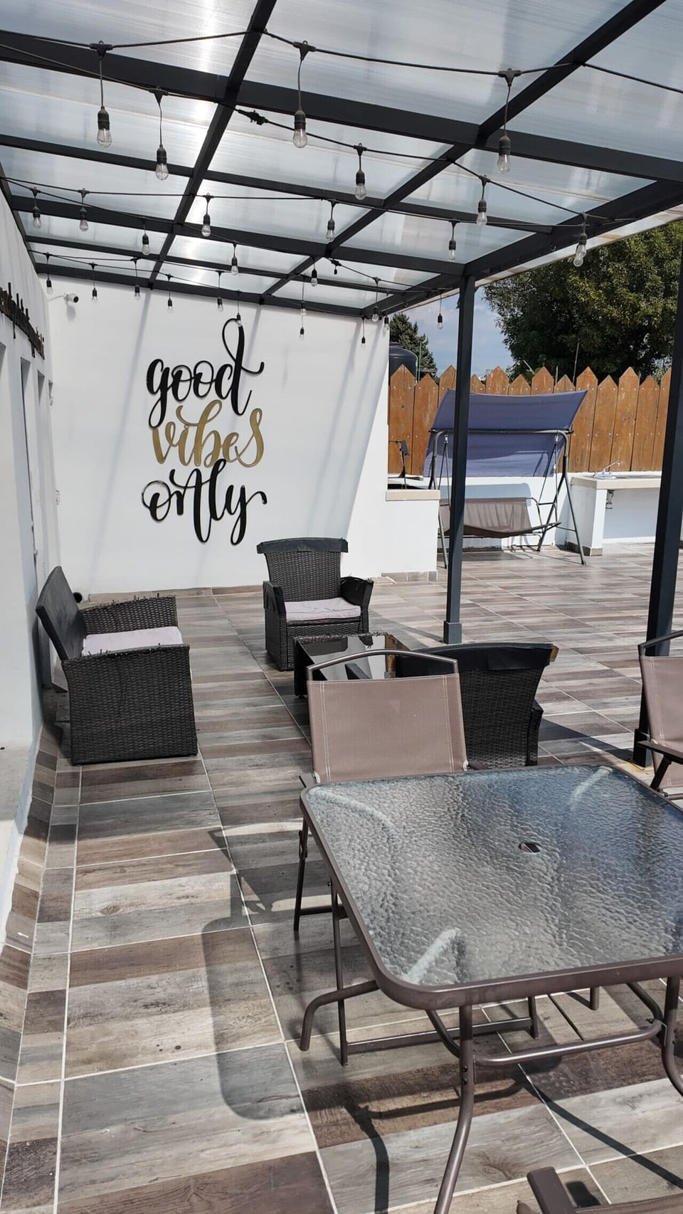 Outdoor dining