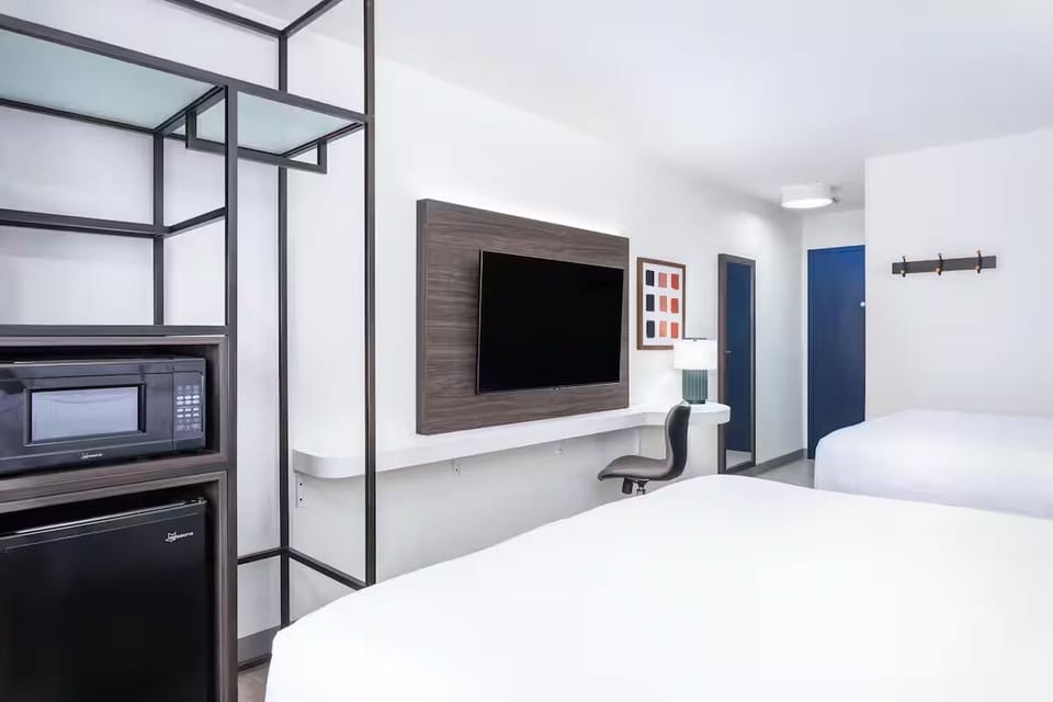 Bedroom. Interior and views may vary based on location and availability.
