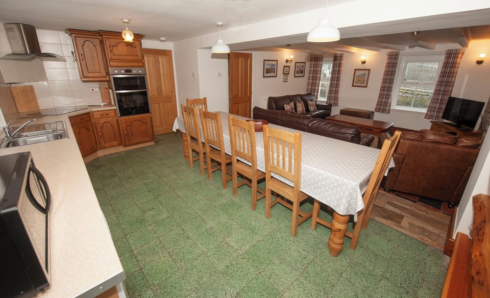 Open plan Kitchen.