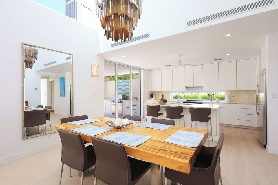 Kitchen and dining