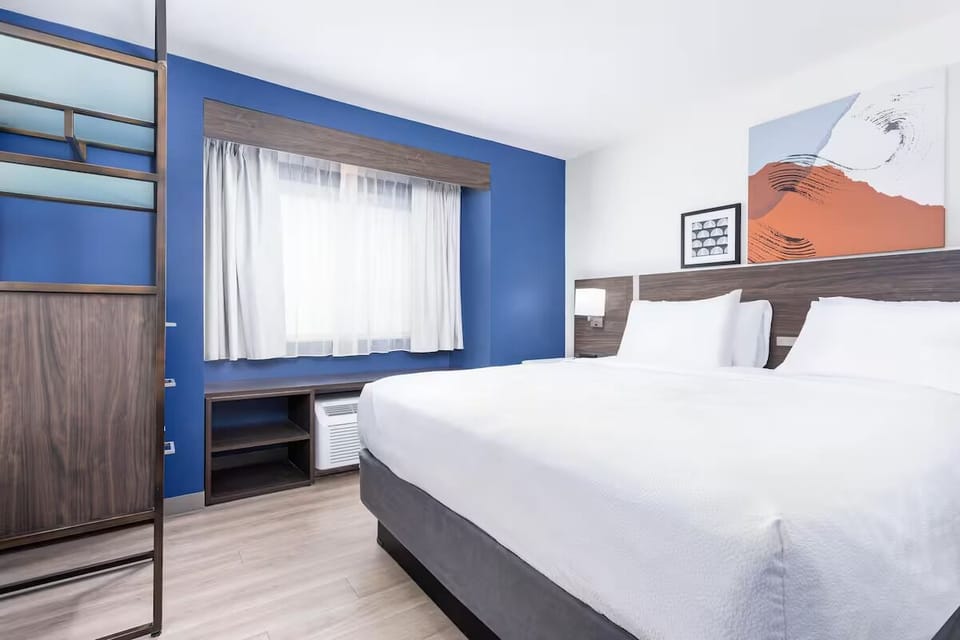 Bedroom. Interior and views may vary based on location and availability.