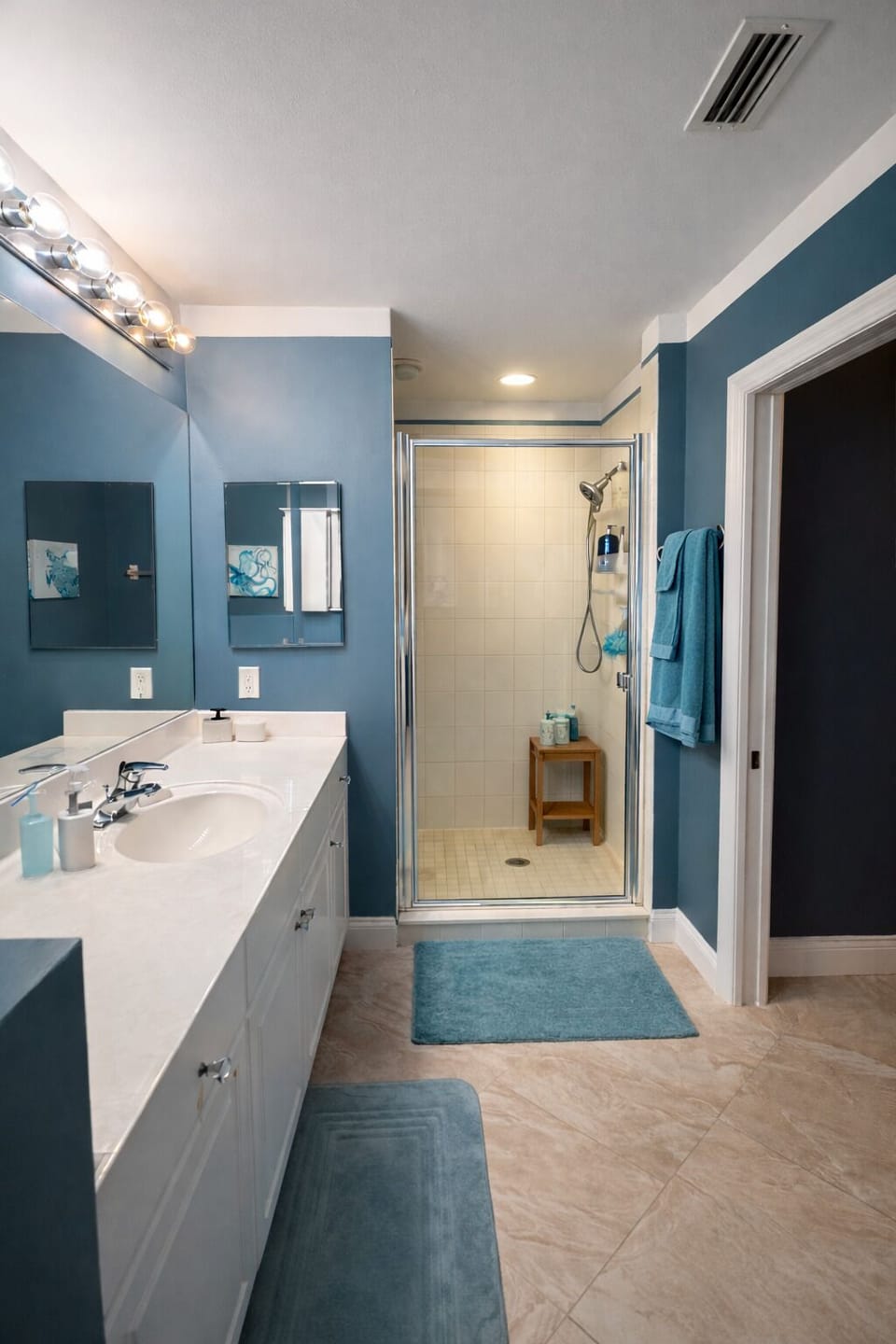 Master bathroom
