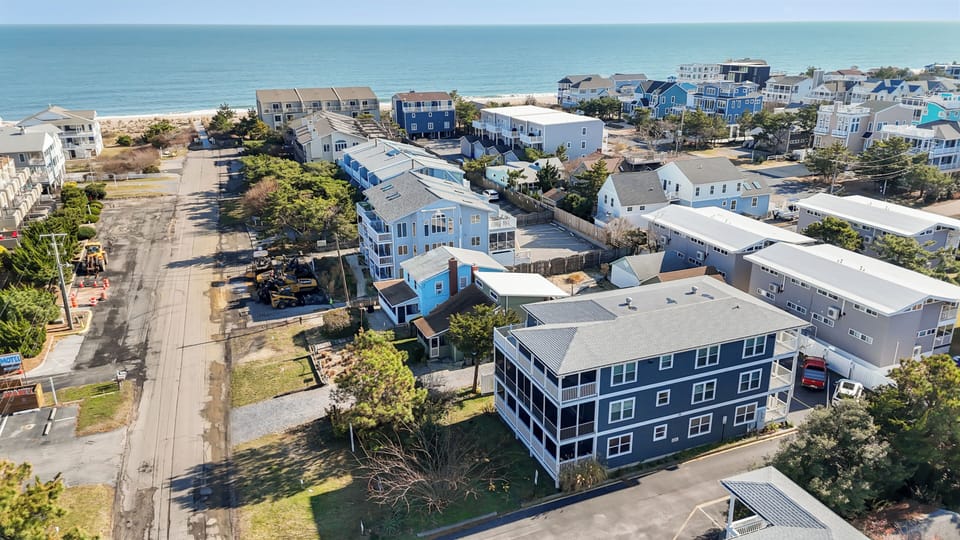 Rental property and it's close proximity to the beach.