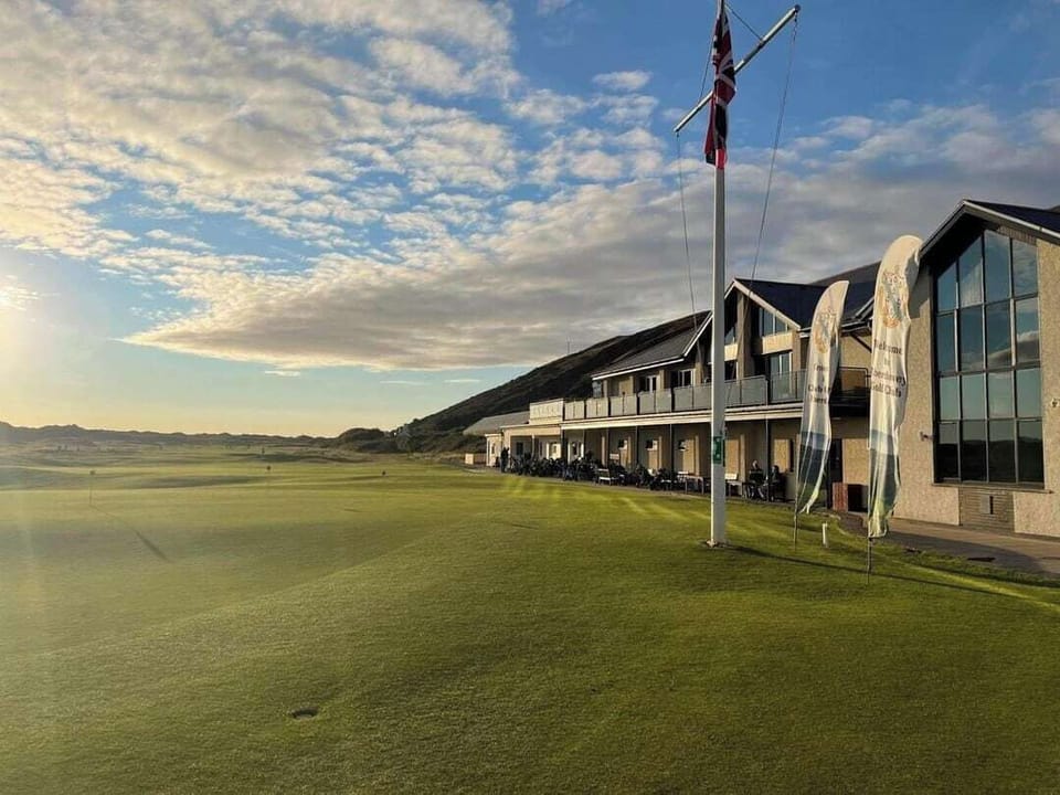 Aberdovey Championship golf course.