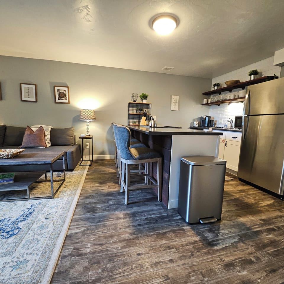 Comfortable Bar Seating for 4