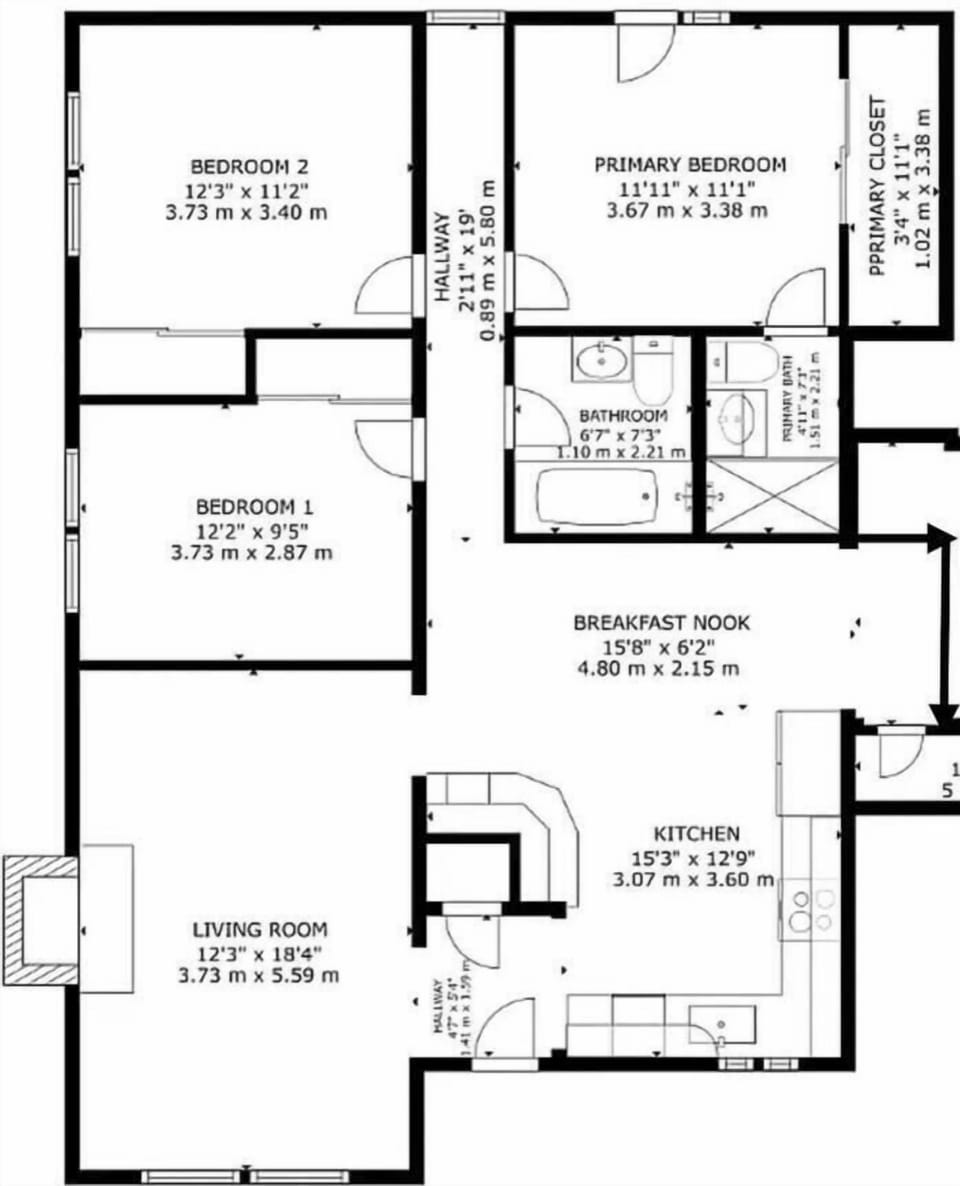 Layout of the property